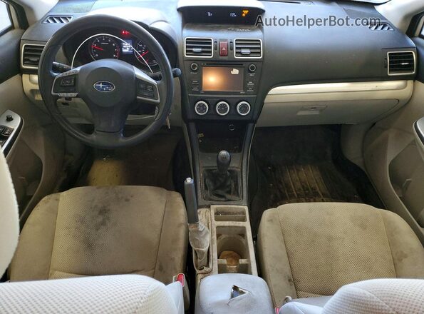 JF1GPAA62G9203230 2016 SUBARU IMPREZA White Vista del salpicadero