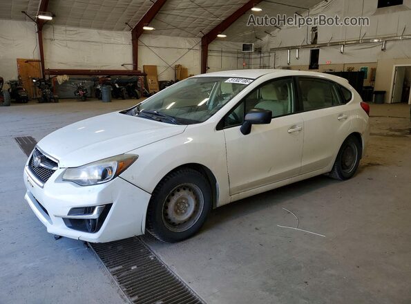 JF1GPAA62G9203230 2016 SUBARU IMPREZA White Vista tres cuartos delantera izquierda