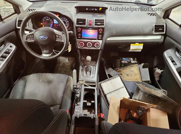 JF1GPAP66GH286092 2016 SUBARU IMPREZA Черный Вид панели приборов
