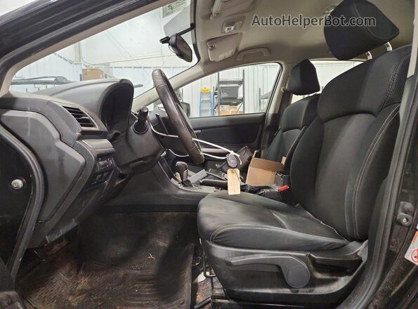 JF1GPAP66GH286092 2016 SUBARU IMPREZA Черный Вид салона спереди