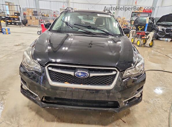 JF1GPAP66GH286092 2016 SUBARU IMPREZA Черный Вид спереди