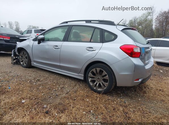 JF1GPAP67G8275019 2016 SUBARU IMPREZA Silver Trasero izquierdo