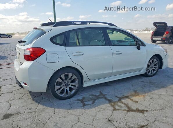 JF1GPAP69G8321496 2016 SUBARU IMPREZA White Tył prawy