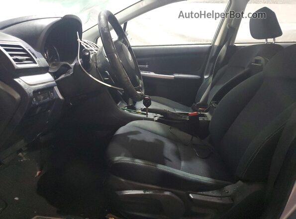 JF1GPAS63G8214130 2016 SUBARU IMPREZA Серебряный Вид салона спереди