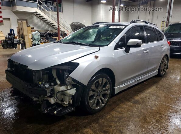 JF1GPAU6XG8227597 2016 SUBARU IMPREZA Серебряный Передняя левая четверть