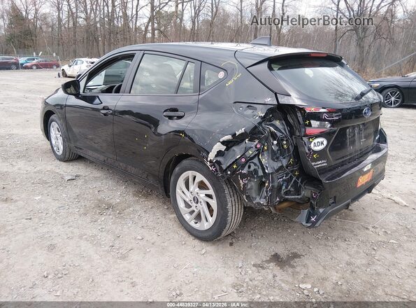 JF1GUABC3R8395389 2024 SUBARU IMPREZA Black Задня ліва чверть