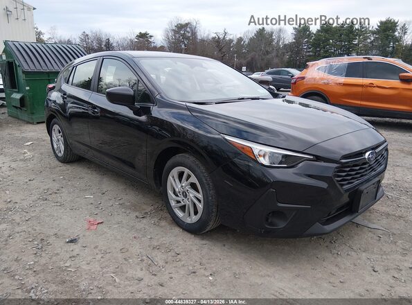 JF1GUABC3R8395389 2024 SUBARU IMPREZA Black Передня права чверть