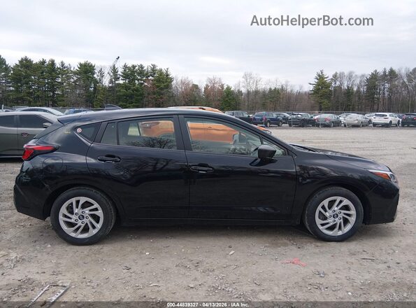 JF1GUABC3R8395389 2024 SUBARU IMPREZA Black Вид задньої частини салону