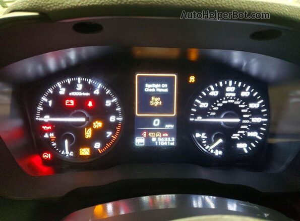 JF1GUABC3S8251024 2025 SUBARU IMPREZA Черный Вид щитка приборов