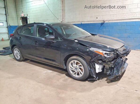 JF1GUABC3S8251024 2025 SUBARU IMPREZA Черный Передняя правая четверть