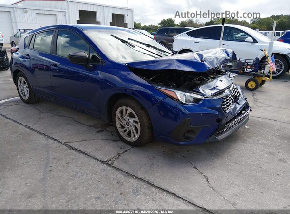 JF1GUABC4S8290933 2025 SUBARU IMPREZA Blue Przód prawy