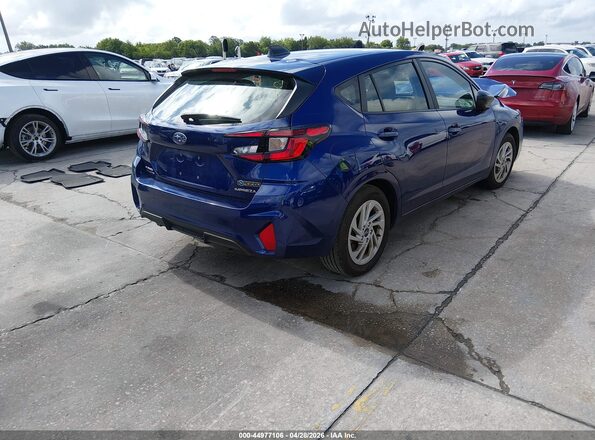 JF1GUABC4S8290933 2025 SUBARU IMPREZA Blue Tył prawy