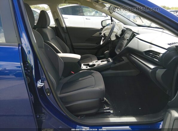 JF1GUABC4S8290933 2025 SUBARU IMPREZA Blue Widok wnętrza z przodu