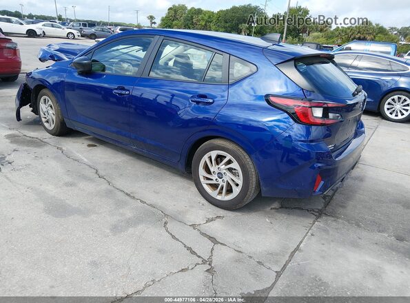 JF1GUABC4S8290933 2025 SUBARU IMPREZA Blue Tył lewy