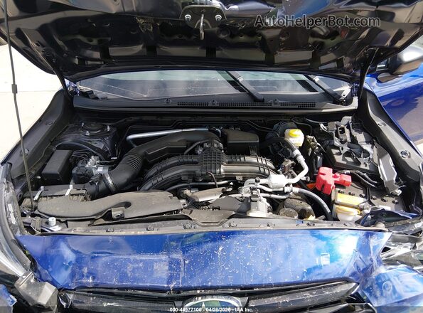 JF1GUABC4S8290933 2025 SUBARU IMPREZA Blue Widok z tyłu