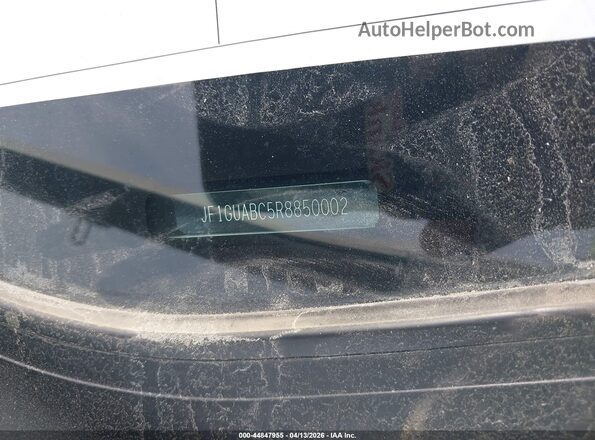 JF1GUABC5R8850002 2024 SUBARU IMPREZA White Widok komory silnika