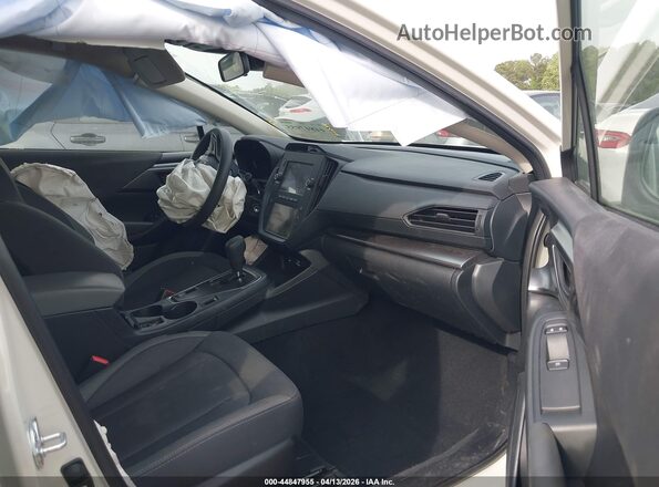 JF1GUABC5R8850002 2024 SUBARU IMPREZA White Widok wnętrza z przodu