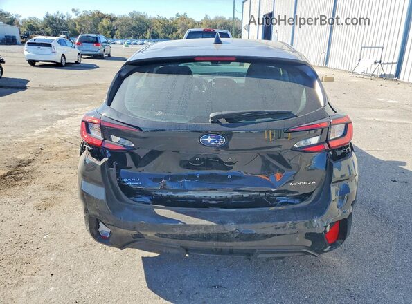JF1GUABC6S8267377 2025 SUBARU IMPREZA Black Vista trasera