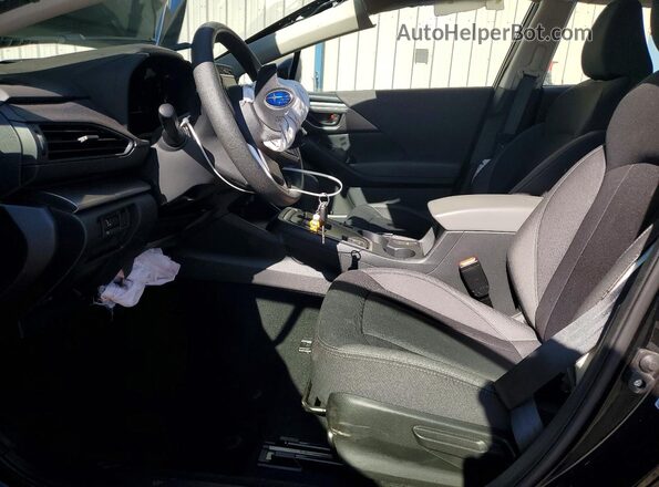 JF1GUABC6S8267377 2025 SUBARU IMPREZA Black Vista interior delantera