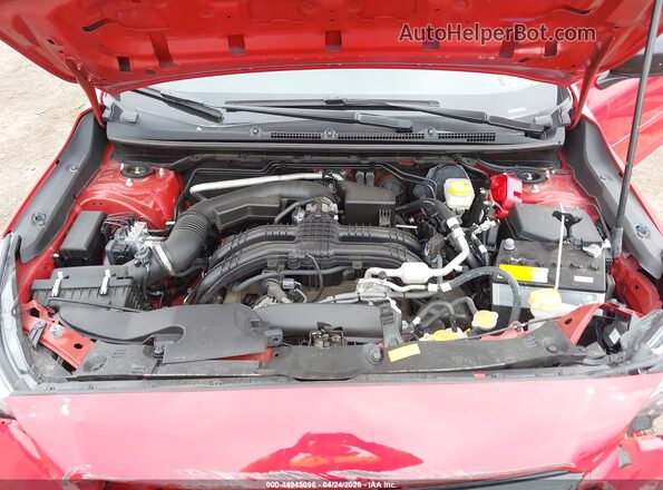 JF1GUABC8S8213403 2025 SUBARU IMPREZA Red Widok z tyłu