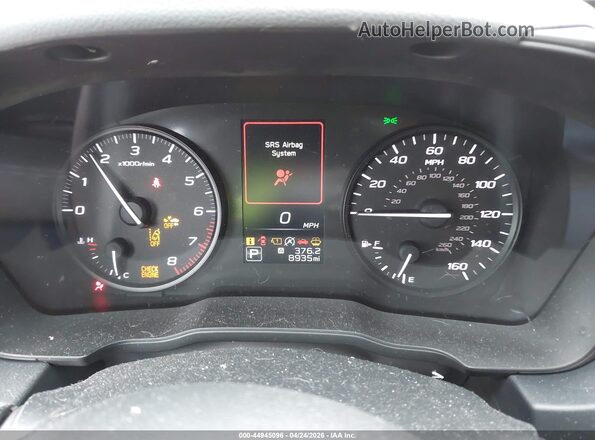 JF1GUABC8S8213403 2025 SUBARU IMPREZA Red Widok tylnych siedzeń