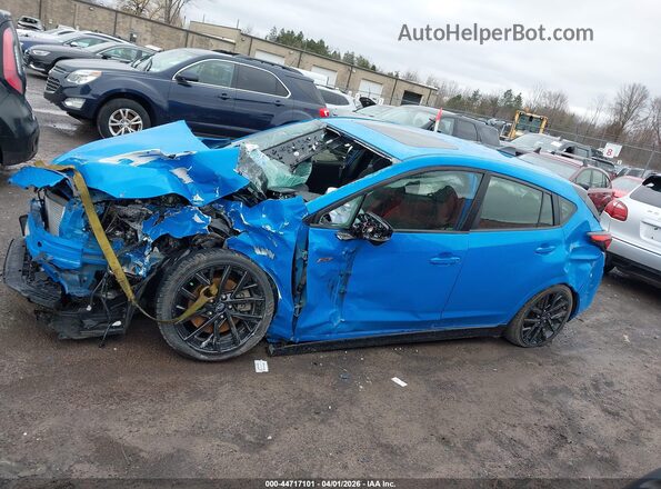 JF1GUHJC9R8349477 2024 SUBARU IMPREZA Синий Панорамный вид салона 360°