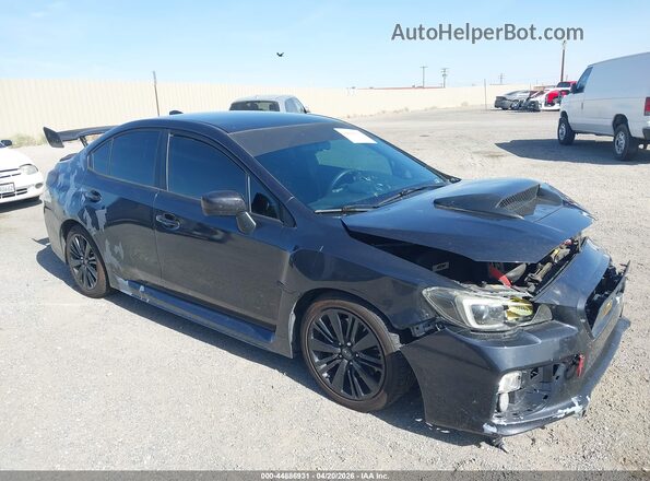 JF1VA1B65G9804056 2016 SUBARU WRX Black Przód prawy