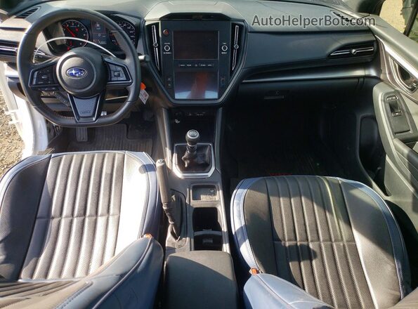 JF1VBAA60P9802164 2023 SUBARU WRX Белый Вид панели приборов
