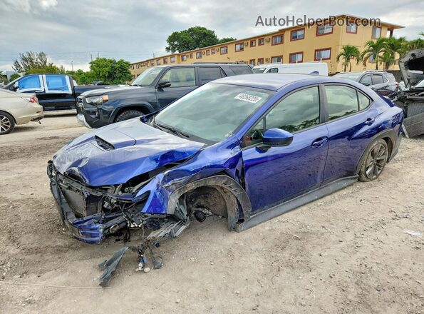 JF1VBAA60P9818526 2023 SUBARU WRX Синий Передняя левая четверть