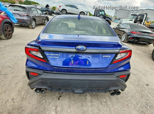 JF1VBAA60P9818526 2023 SUBARU WRX Синий Вид сзади