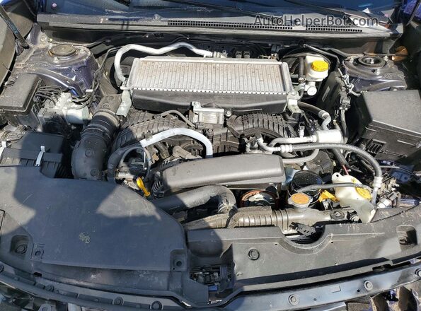JF1VBAA60P9818526 2023 SUBARU WRX Синий Вид задней части салона