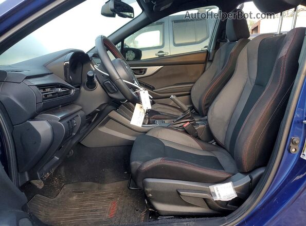 JF1VBAA67N9028475 2022 SUBARU WRX Синий Вид салона спереди