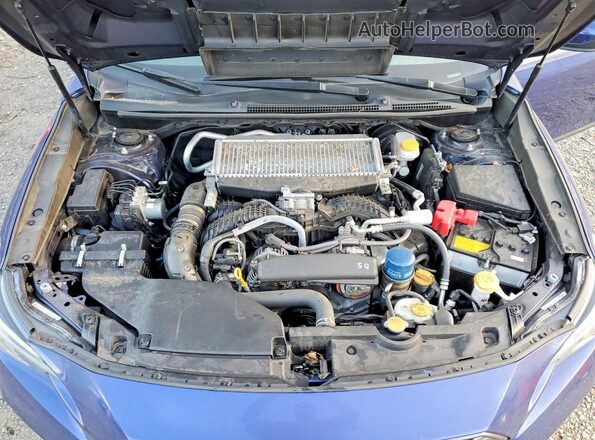 JF1VBAA67N9028475 2022 SUBARU WRX Синий Вид задней части салона