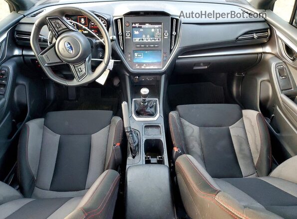 JF1VBAA67N9028475 2022 SUBARU WRX Синий Вид панели приборов