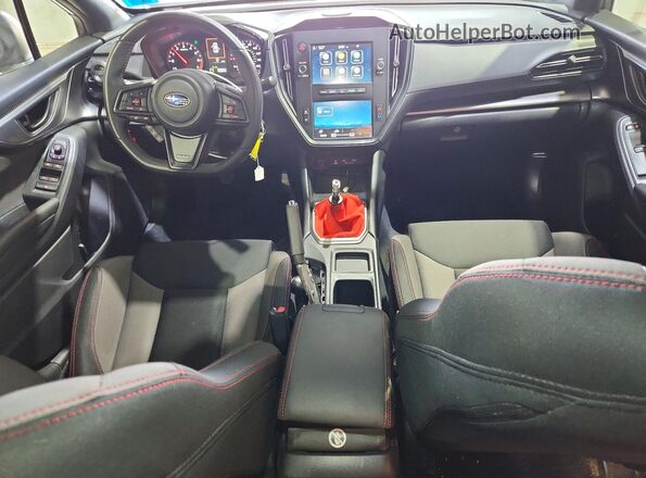 JF1VBAA69N9029546 2022 SUBARU WRX Серебряный Вид панели приборов