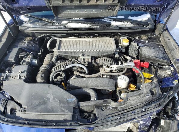 JF1VBAF68P9809095 2023 SUBARU WRX Blue Սալոնի հետևի տեսք