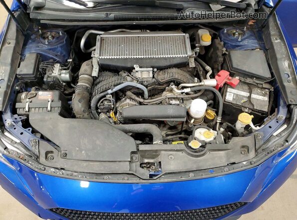 JF1VBAF69N9007698 2022 SUBARU WRX Синий Вид задней части салона