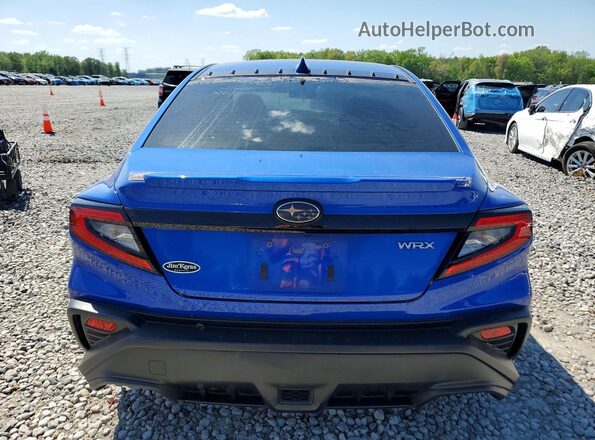 JF1VBAL62P9818153 2023 SUBARU WRX Синий Вид сзади
