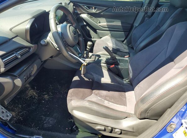 JF1VBAL62P9818153 2023 SUBARU WRX Синий Вид салона спереди