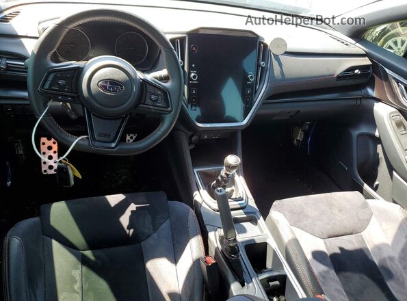 JF1VBAL62P9818153 2023 SUBARU WRX Синий Вид панели приборов