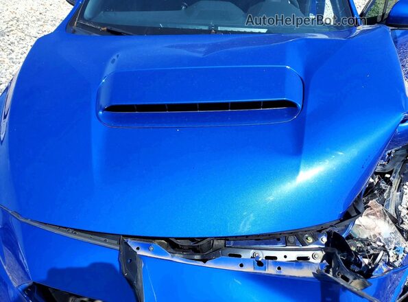 JF1VBAL62P9818153 2023 SUBARU WRX Синий Вид задней части салона