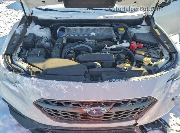 JF1VBAU63N8020004 2022 SUBARU WRX White უკანა სალონის ხედი