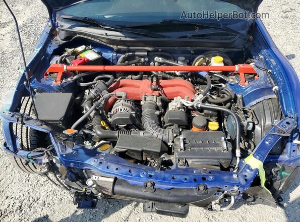 JF1ZCAC11L9702407 2020 SUBARU BRZ Синий Вид задней части салона