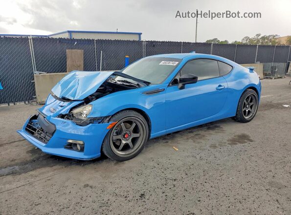 JF1ZCAC19G9600536 2016 SUBARU BRZ Синий Передняя левая четверть