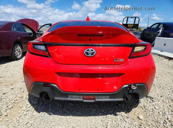 JF1ZNBE11N9755446 2022 TOYOTA GR Red Widok z tyłu