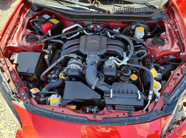 JF1ZNBE11N9755446 2022 TOYOTA GR Red Widok wnętrza z tyłu