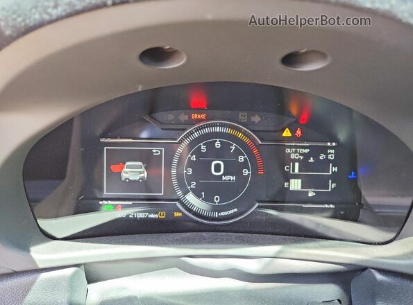 JF1ZNBE11N9755446 2022 TOYOTA GR Red Widok zestawu wskaźników