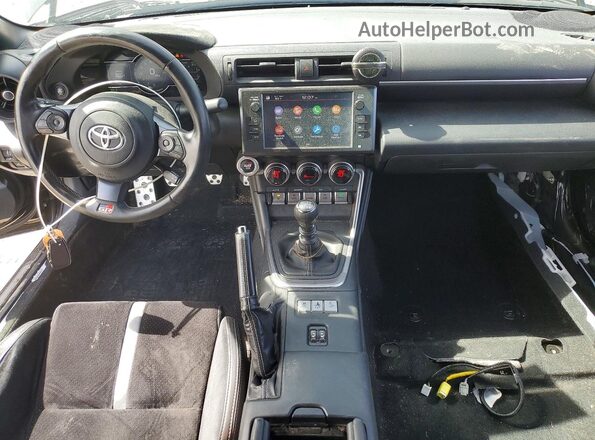 JF1ZNBE15P9763469 2023 TOYOTA GR86 Black Widok deski rozdzielczej
