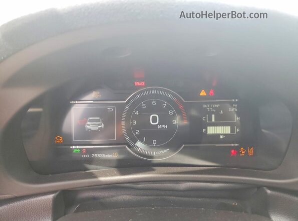 JF1ZNBE17S9752644 2025 TOYOTA GR86 Серый Вид щитка приборов