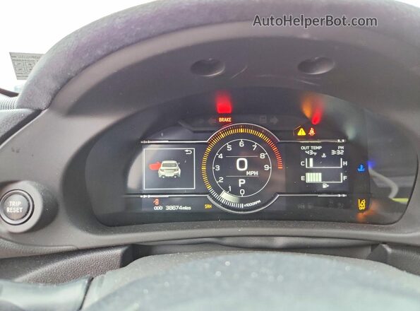JF1ZNBF13P8758534 2023 TOYOTA GR86 Красный Вид щитка приборов